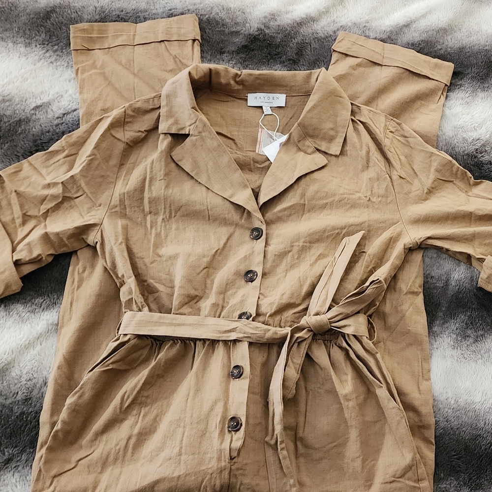 Straight Leg Jumpsuit